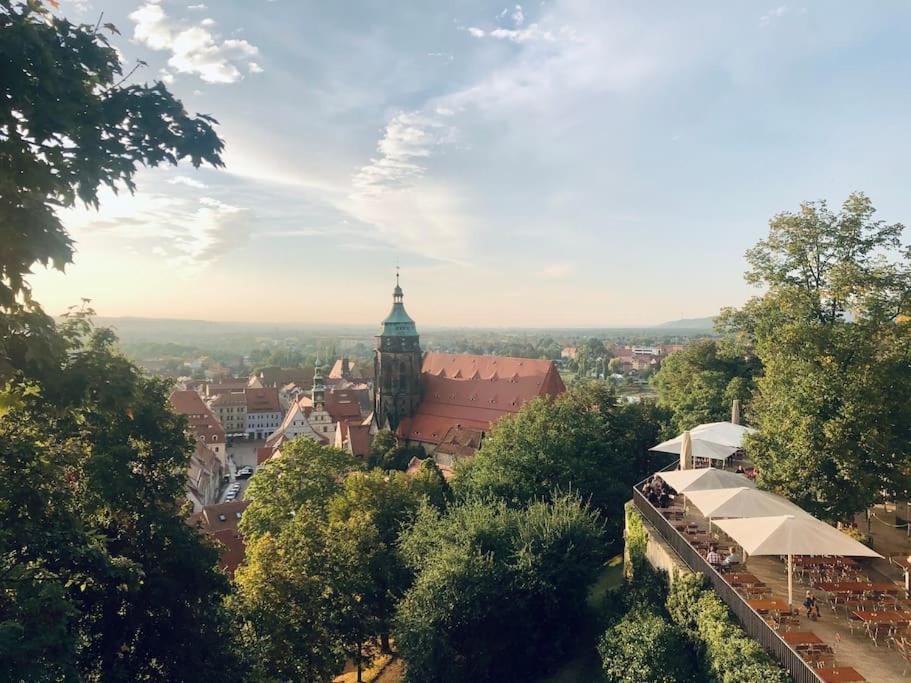 Apartmán Modernes Studio Im Herzen Pirnas Exteriér fotografie